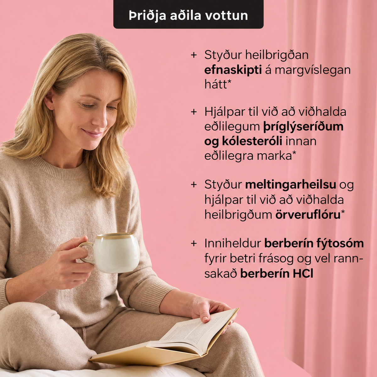 NAERA Berberín Efnaskiptaformúla